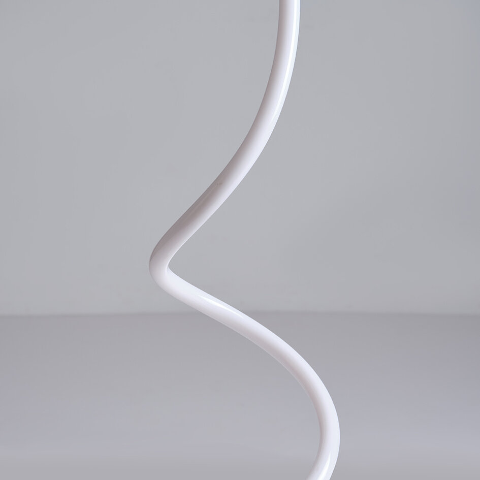 Lampadaire Viver en spirale avec LED intégrée - intensité variable