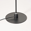 Lampadaire moderne en noir mat - Warren