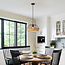Lampe suspendue industrielle en rotin - Mimbre