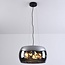 Lampe design en verre fumé à 3 lumières - Serres