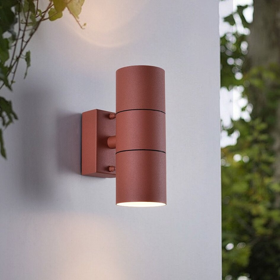 Applique à 2 lumières brun rouille - Giorgia