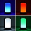Lampe à poser rechargeable Sal blanche - intensité variable RGB