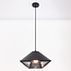 Lampe à suspension moderne Aiva - noire