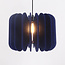 Suspension en feutre PET, bleu marine - Benthe