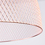Suspension moderne Netti en noir et cuivre