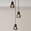 Plafonnier industriel noire - Hailey
