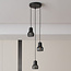 Plafonnier industriel noire - Hailey
