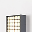 Applique murale extérieure Melina - noire avec LED intégrée