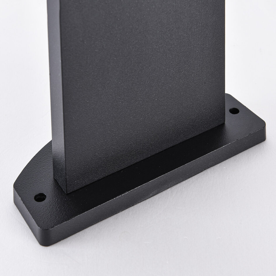 Lampe extérieur noire Francesco, 50cm