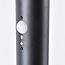Lampe d'extérieur sur pied Bruno noire avec détecteur - 80 cm