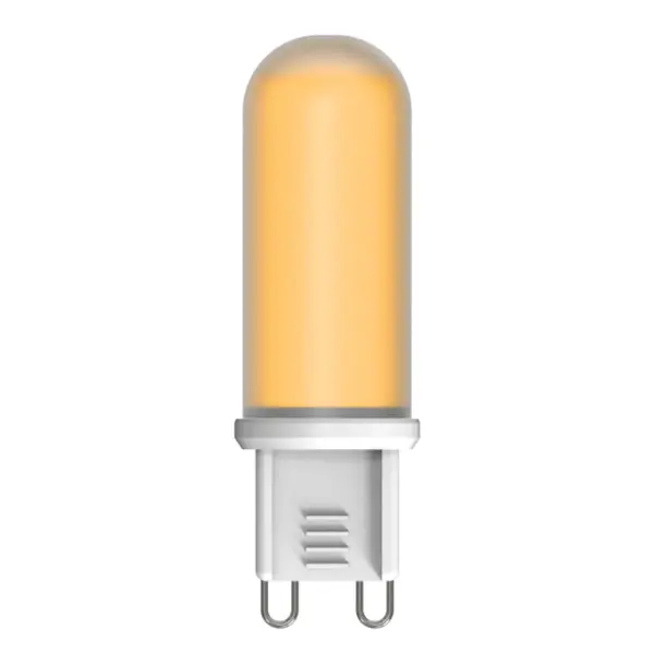 Spot LED G9 dimmable, verre blanc laiteux, 2700K, 2,2W