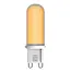 Spot LED G9 dimmable, verre blanc laiteux, 2700K, 2,2W