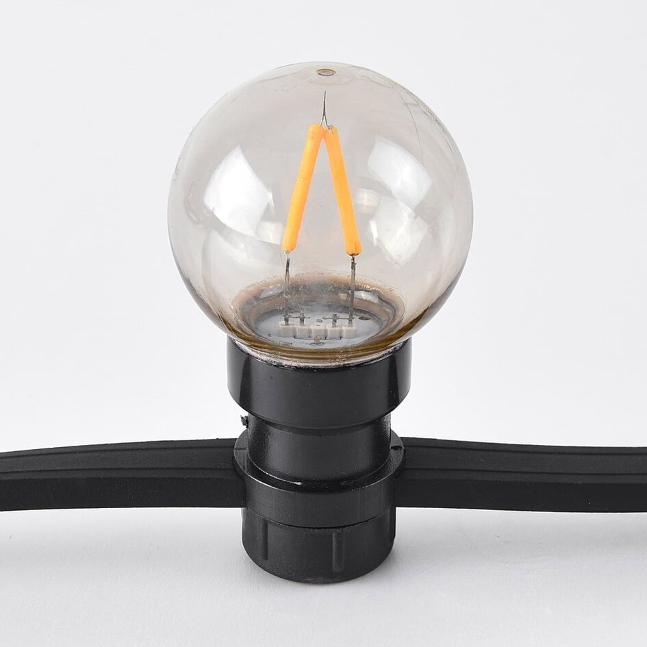 Câble d'éclairage extérieur de 2W avec LED en forme de triangle - Dimmable en option