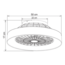 Ventilateur de plafond Mayra avec température de couleur réglable et effet stéréo