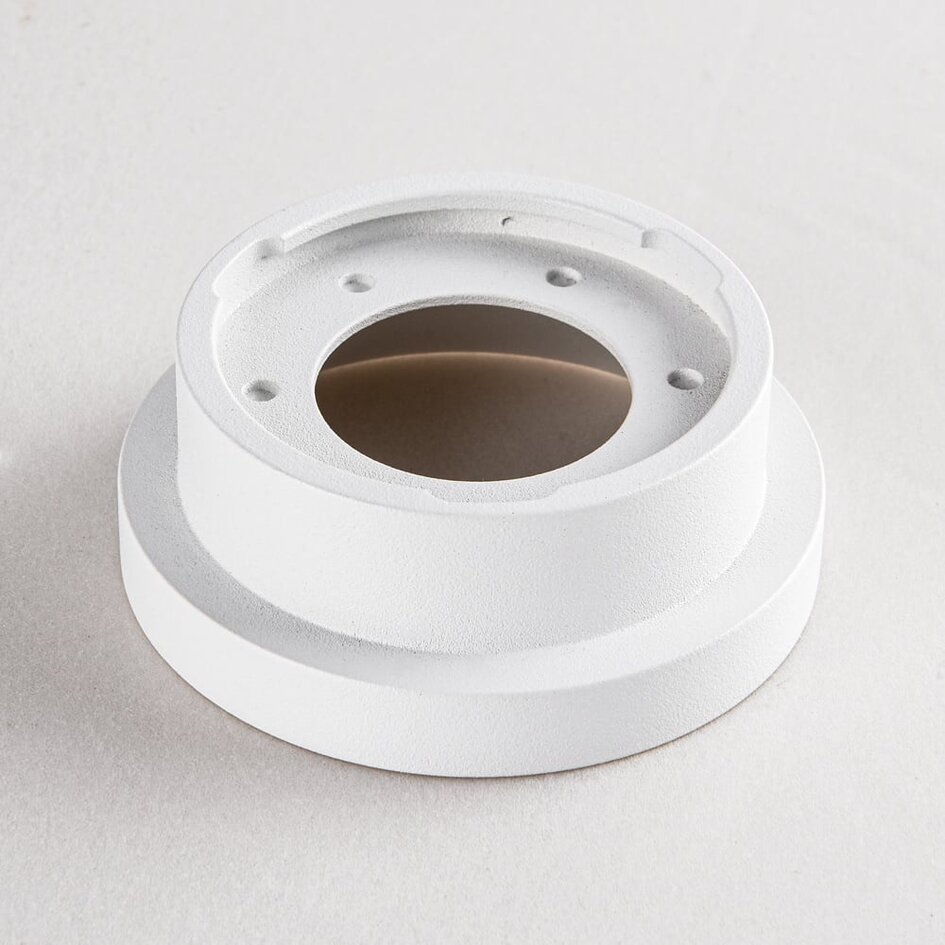 Spot encastré 9W Meya avec anneau 1 - blanc