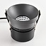 Spot encastrable Meya 9W avec anneau format 1 - gris foncé