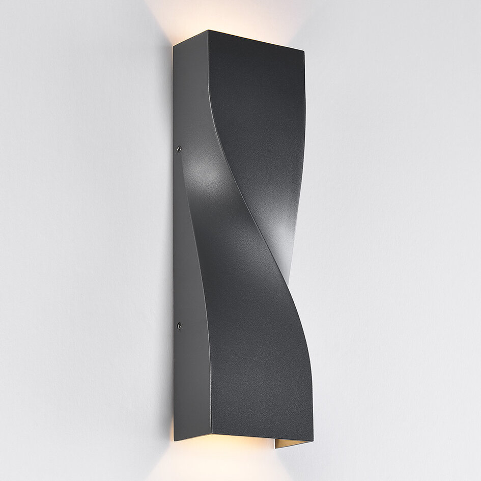 Applique industrielle d'extérieur Aurelia - anthracite