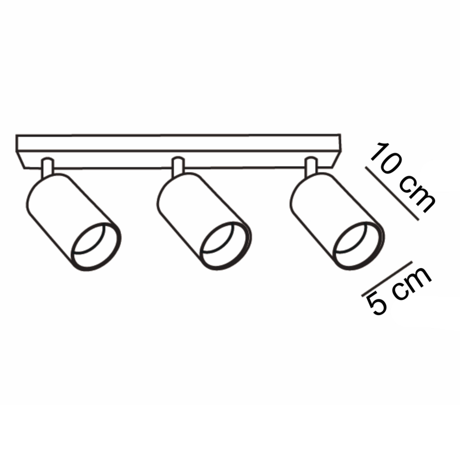 Plafonnier industriel inclinable - Sid