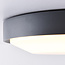 Plafonnier extérieur Landon - noir avec LED intégrée