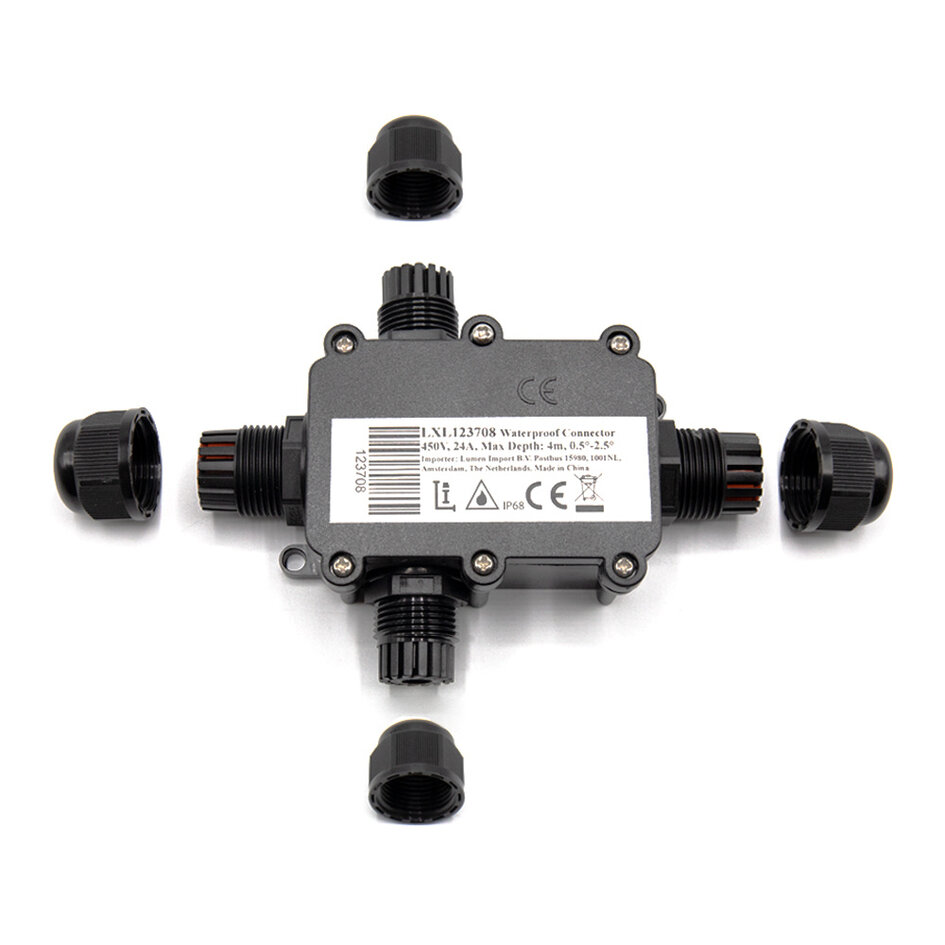 Boîte de jonction 4 gang IP68