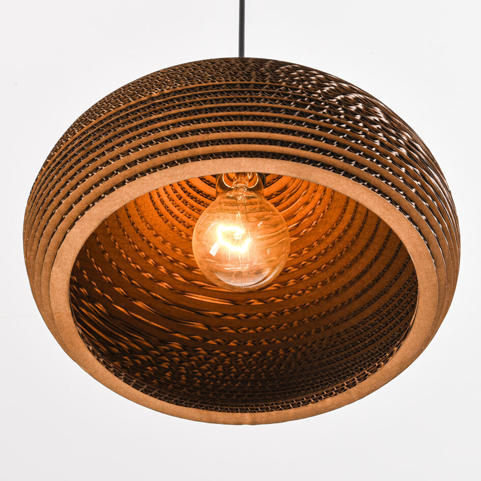 Lampe à suspendre en carton - Lena