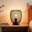 Lampe de table industrielle noire avec construction en métal - Prison