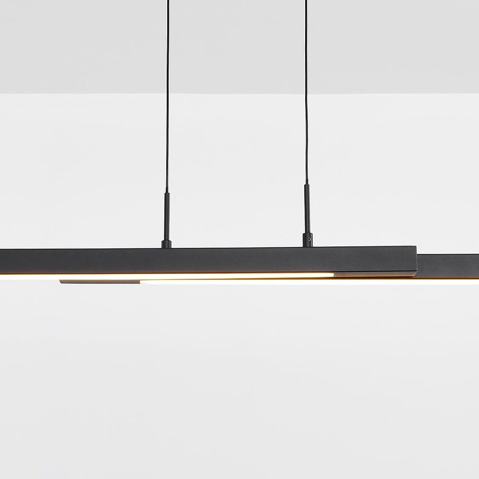 Suspension à intensité variable sur 3 niveaux Leia - noir