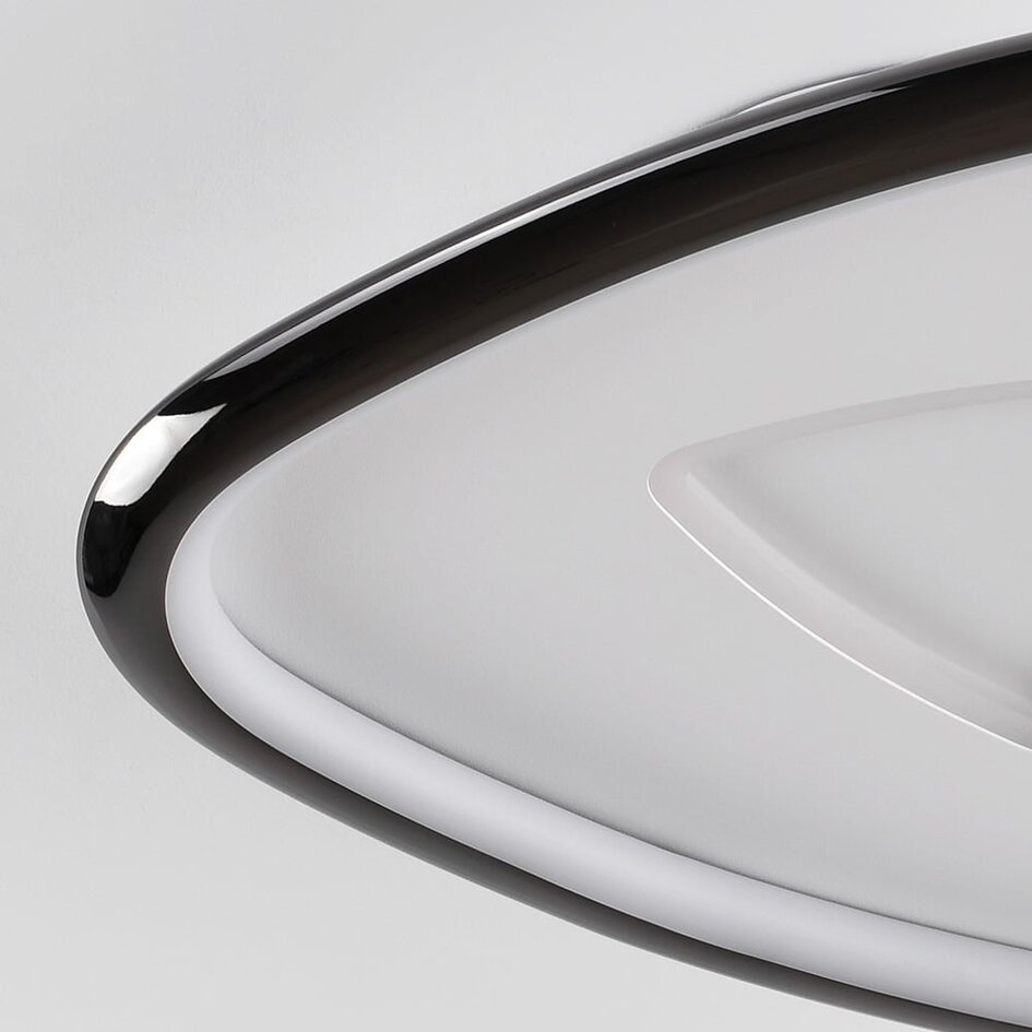 Plafonnier Cellu à intensité variable sur 3 niveaux - chrome noir