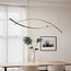 Suspension Arche - noire avec LED à intensité variable sur 3 niveaux