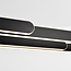 Lampe suspendue design noire Lilia avec LED à 3 niveaux de gradation