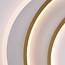 Plafonnier design 2-lumières Reza avec LEDs dimmables - rond