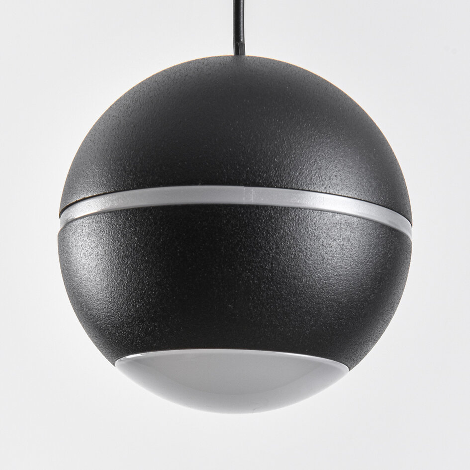 Projecteur sur rail 7W monophasé Ona avec LEDs dimmables - noir (prix par pièce)