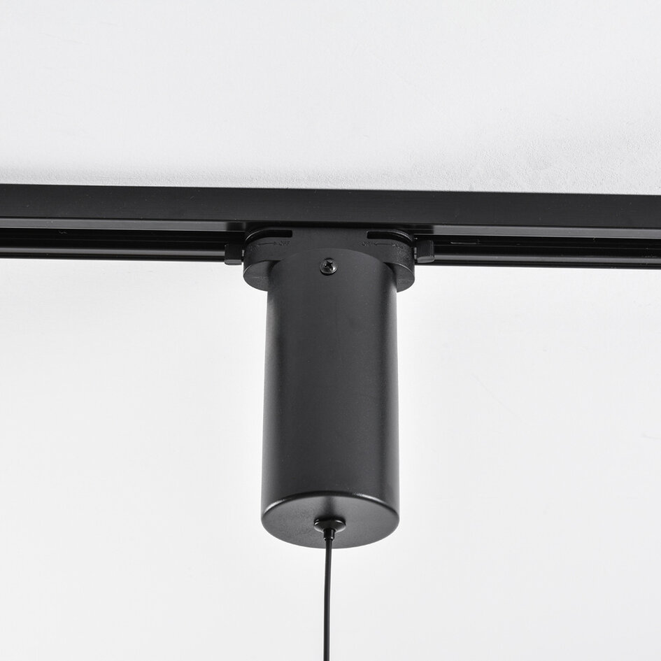 Projecteur sur rail 7W monophasé Ona avec LEDs dimmables - noir (prix par pièce)