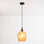Suspension Lana avec verre ambré 1 lumière - variante 1