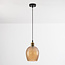 Suspension Lana avec verre ambré 1 lumière - variante 1