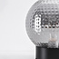 Lampe à poser Inte - verre fumé texturé