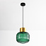 Suspension Inya en verre vert