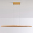 Suspension Jimmy en bois avec LED intégrée, à intensité variable