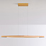 Suspension Jimmy en bois avec LED intégrée, à intensité variable