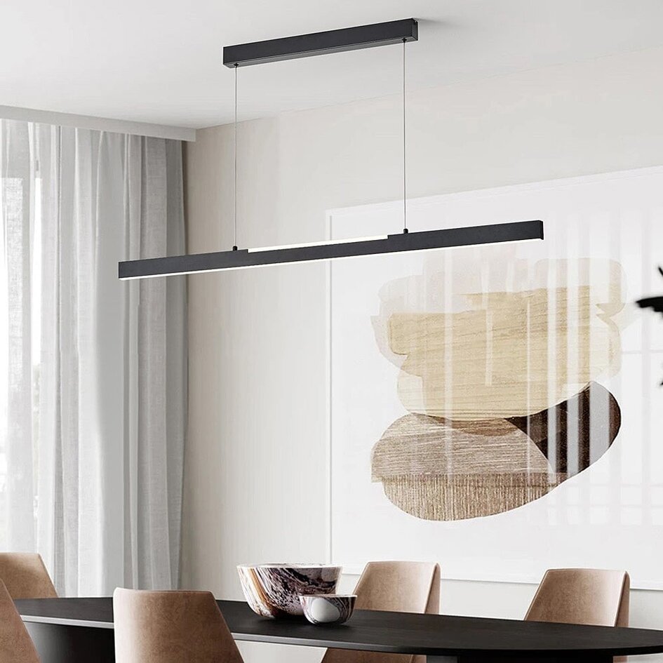 Luminaire suspendu gradable Albon avec capteur infrarouge et température de couleur réglable