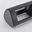 Lampe d'extérieur sur pied Jacob anthracite à LED intégrée - 30 cm
