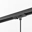 Suspension Nill pour rail monophasé, verre fumé à effet miroir