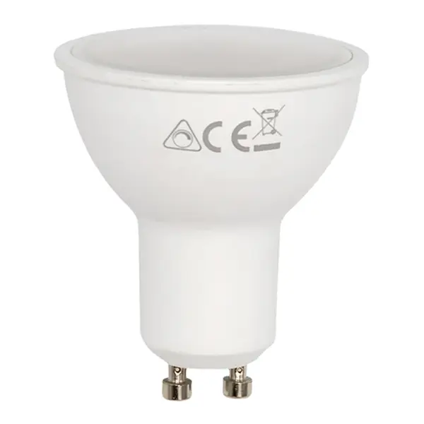 Ampoule LED GU10 à intensité variable 3 niveaux 7W, 2200K