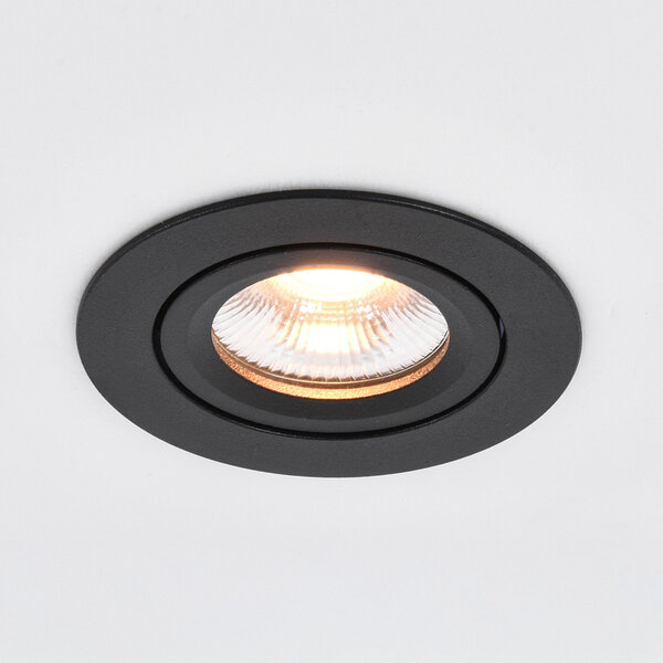 Spot encastrable Siem avec interrupteur CCT - noir