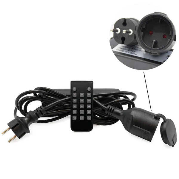 Variateur de luminosité, télécommande comprise, allant jusqu’à 350W, 500W ou 650W