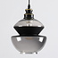 Suspension Sofie - globe Art déco rond en verre fumé