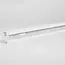 Rail monophasé connectable 75 cm sans connecteur, avec embout - Blanc