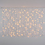 Rideau lumineux reliable blanc | à partir de 2 mètres | 300 LEDs | 2200K extra blanc chaud | caoutchouc