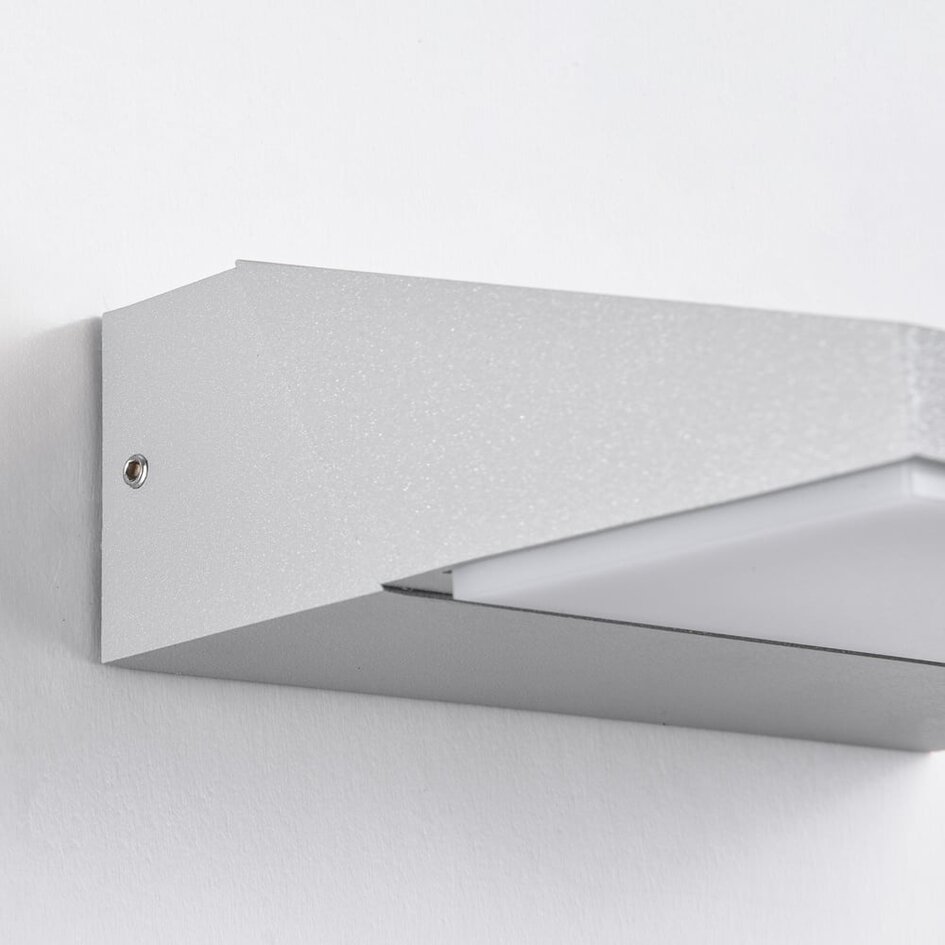 Applique murale extérieure orientable Argento - argent avec LED intégrée