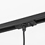 Lampe suspendue à tube sur rail monophasé Len - noir